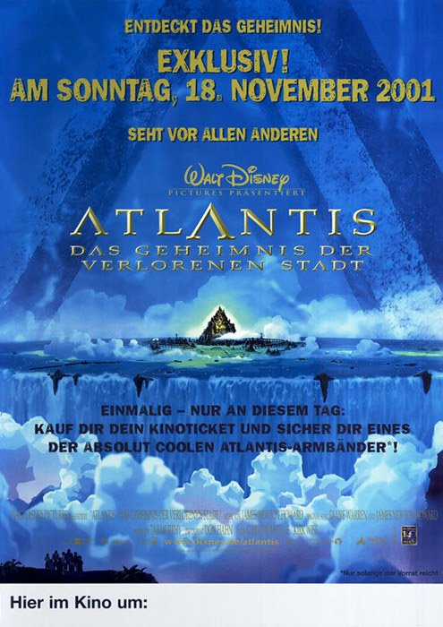 Plakat zum Film: Atlantis - Das Geheimnis der verlorenen Stadt