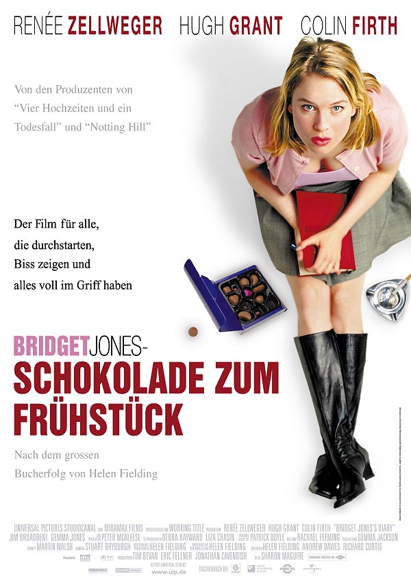 Plakat zum Film: Bridget Jones - Schokolade zum Frühstück