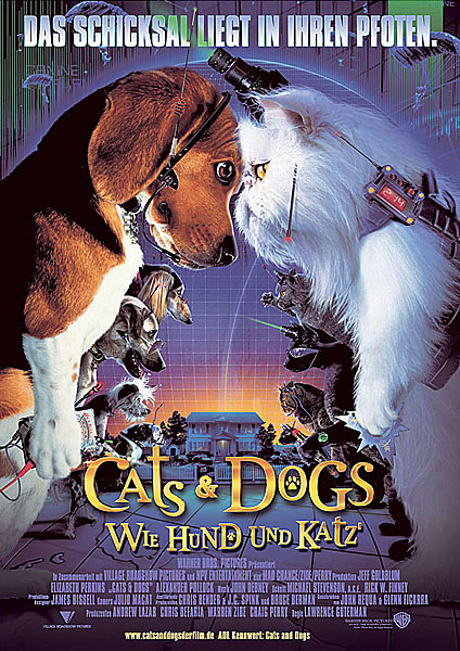 Plakat zum Film: Cats & Dogs - Wie Hund und Katz