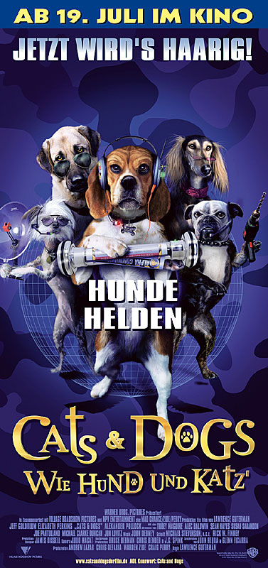 Plakat zum Film: Cats & Dogs - Wie Hund und Katz