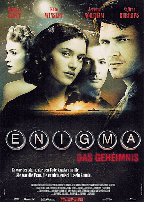 Plakat zum Film: Enigma - Das Geheimnis