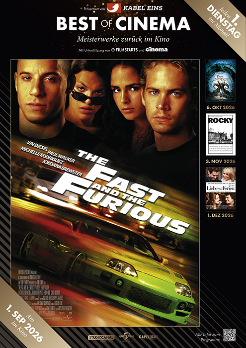 Plakat zum Film: Fast and the Furious, The
