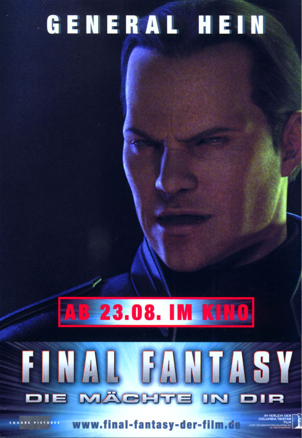 Plakat zum Film: Final Fantasy - Die Mächte in Dir