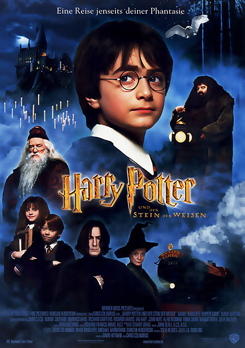 Poster zum Film: Harry Potter und der Stein der Weisen Plakat zum Film: Harry Potter und der Stein der Weisen