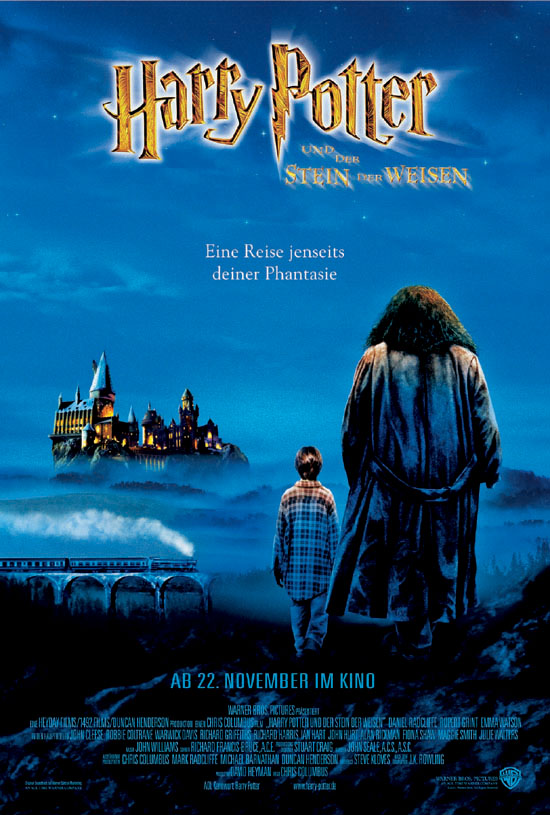 Plakat zum Film: Harry Potter und der Stein der Weisen