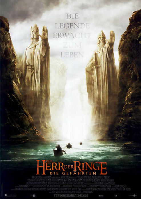 Plakat zum Film: Herr der Ringe: Die Gefährten, Der