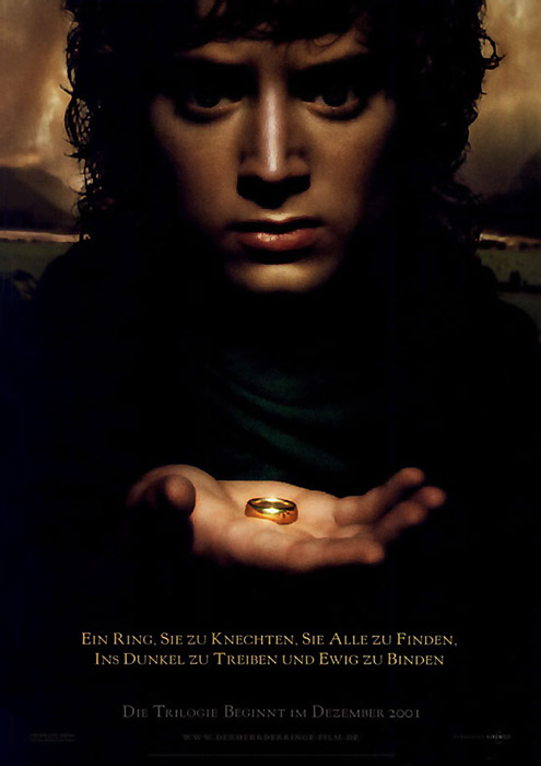Poster zum Film: Herr der Ringe: Die Gefährten, Der Plakat zum Film: Herr der Ringe: Die Gefährten, Der