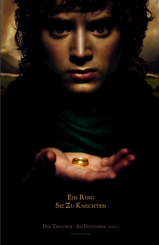Poster zum Film: Herr der Ringe: Die Gefährten, Der Plakat zum Film: Herr der Ringe: Die Gefährten, Der
