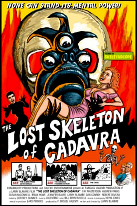 Plakat zum Film: Lost Skeleton of Cadavra, The