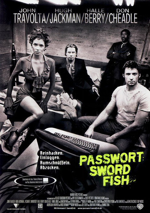 Plakat zum Film: Passwort: Swordfish