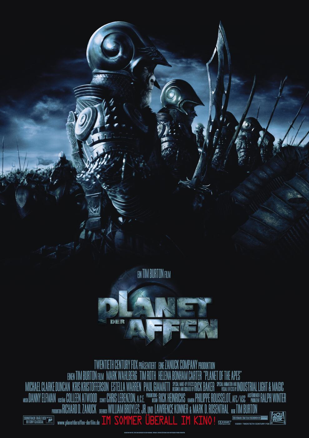 Poster zum Film: Planet der Affen Plakat zum Film: Planet der Affen