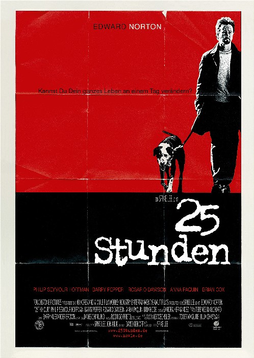 Plakat zum Film: 25 Stunden