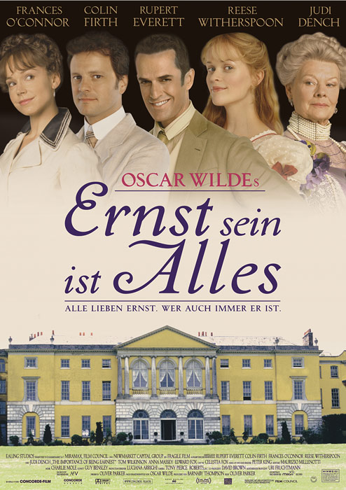 Plakat zum Film: Ernst sein ist Alles