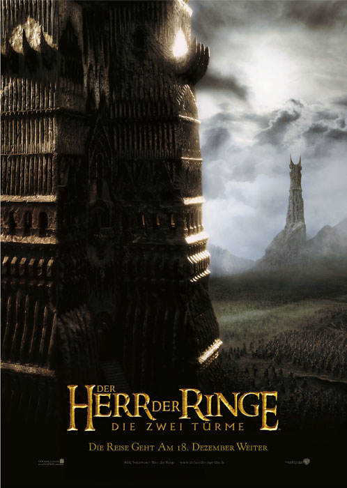 Plakat zum Film: Herr der Ringe: Die zwei Türme, Der