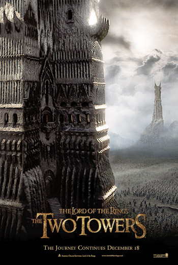 Plakat zum Film: Herr der Ringe: Die zwei Türme, Der