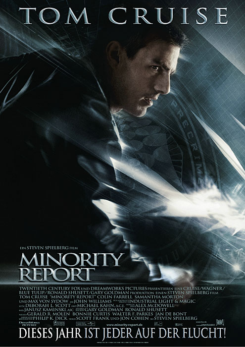 Plakat zum Film: Minority Report