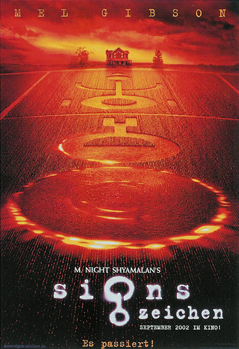 Plakat zum Film: Signs - Zeichen