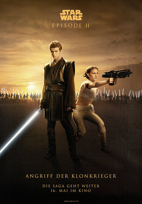 Poster zum Film: Star Wars: Episode II - Angriff der Klonkrieger Plakat zum Film: Star Wars: Episode II - Angriff der Klonkrieger