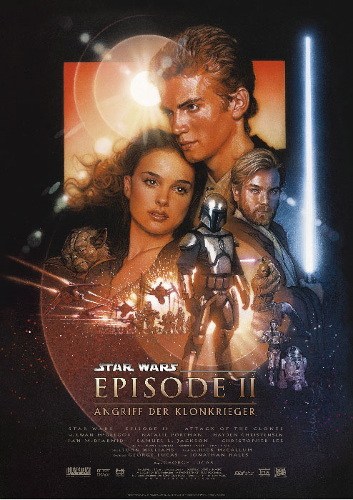 Poster zum Film: Star Wars: Episode II - Angriff der Klonkrieger Plakat zum Film: Star Wars: Episode II - Angriff der Klonkrieger