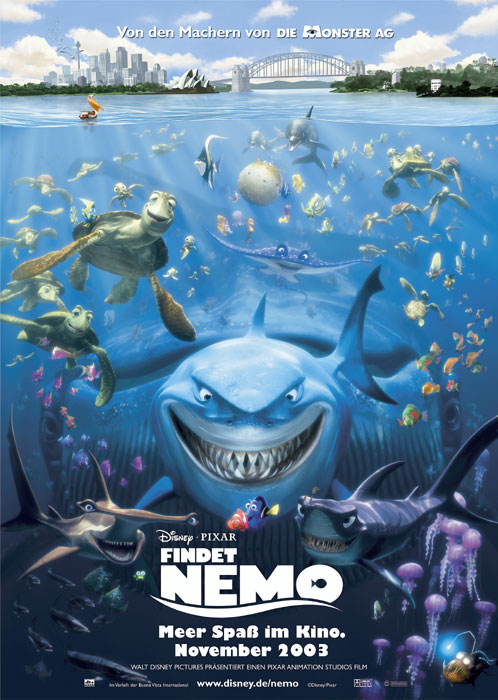 Plakat zum Film: Findet Nemo