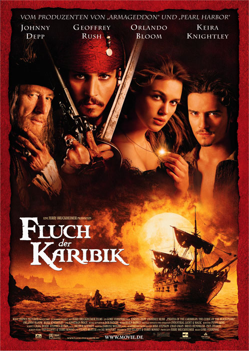 Poster zum Film: Fluch der Karibik Plakat zum Film: Fluch der Karibik