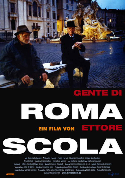 Plakat zum Film: Gente di Roma