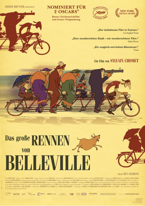 Plakat zum Film: große Rennen von Belleville, Das