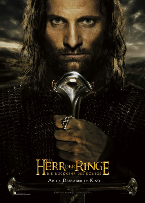 Poster zum Film: Herr der Ringe: Die Rückkehr des Königs, Der Plakat zum Film: Herr der Ringe: Die Rückkehr des Königs, Der