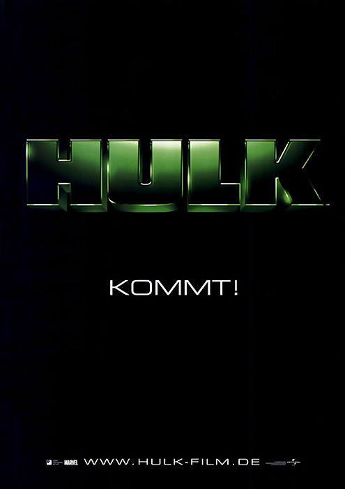 Plakat zum Film: Hulk