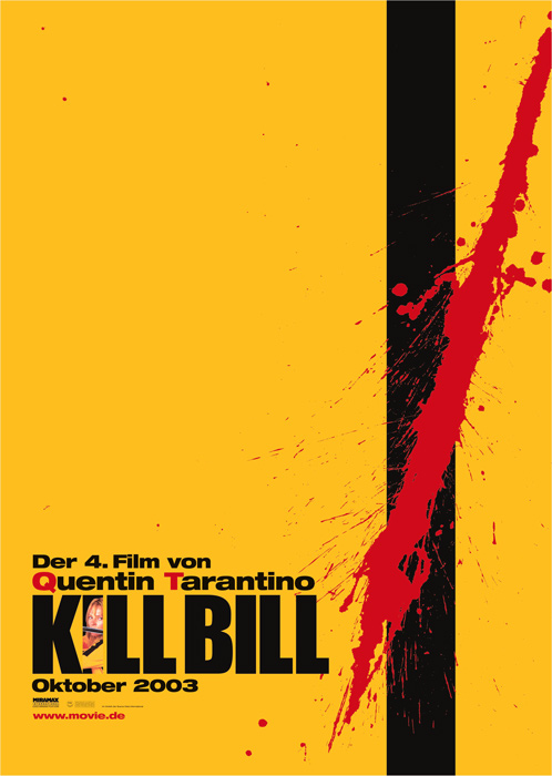 Filmplakat Kill Bill Vol 1 03 Plakat 2 Von 9 Filmposter Archiv