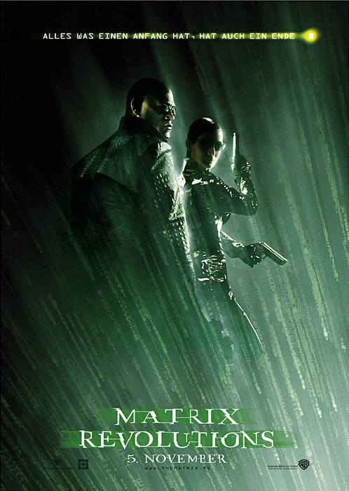 Poster zum Film: Matrix Revolutions Plakat zum Film: Matrix Revolutions