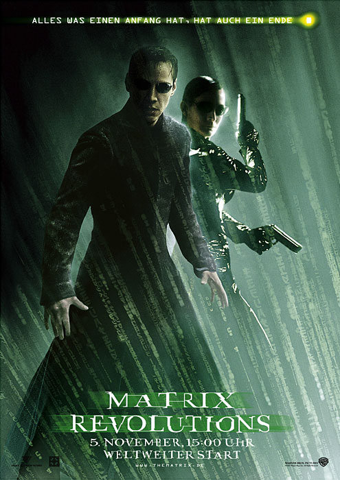 Filmplakat: Matrix Revolutions (2003) - Plakat 4 von 11 - Filmposter-Archiv