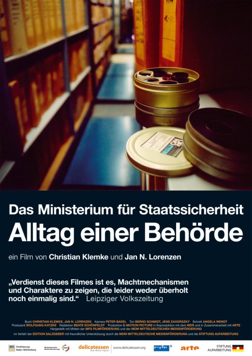 Plakat zum Film: Ministerium für Staatssicherheit - Alltag einer Behörde, Das