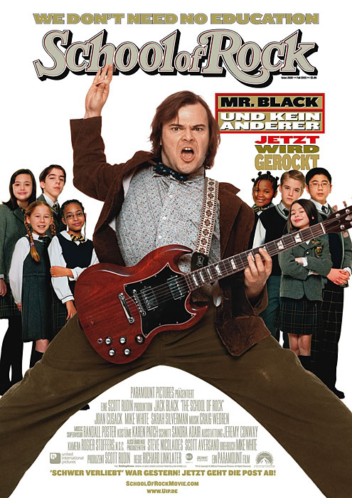 Plakat zum Film: School of Rock
