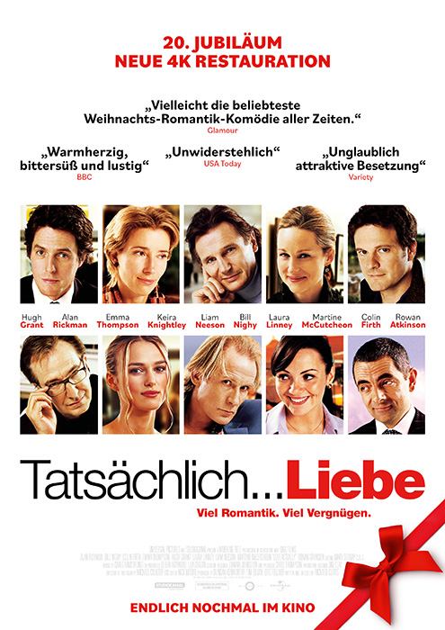 Plakat zum Film: Tatsächlich Liebe