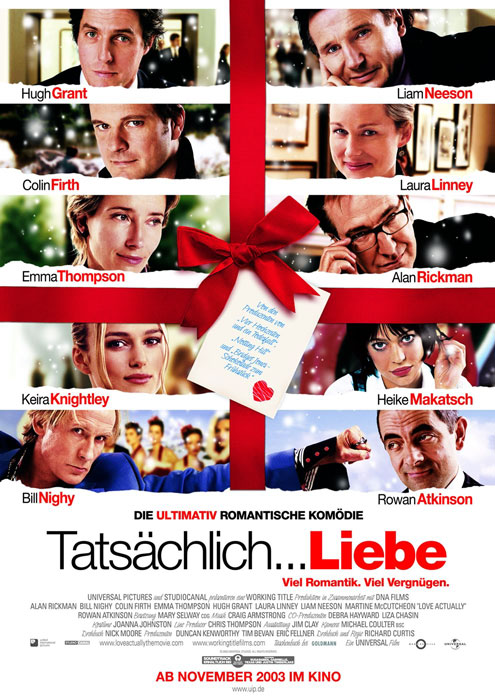 Plakat zum Film: Tatsächlich Liebe