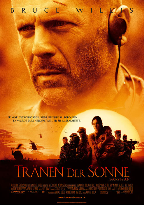 Plakat zum Film: Tränen der Sonne
