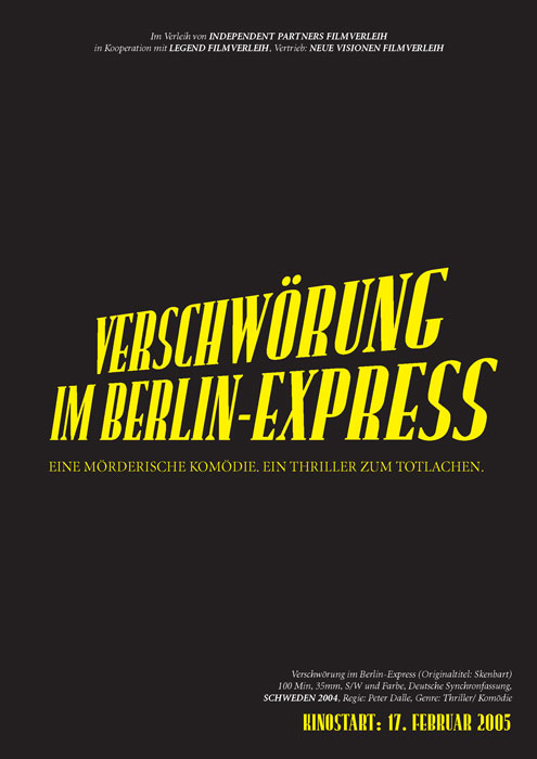Plakat zum Film: Verschwörung im Berlin-Express