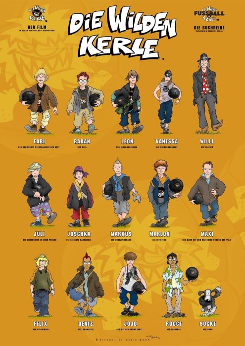 Plakat zum Film: wilden Kerle, Die