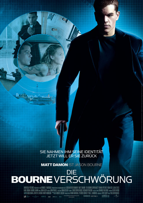 Plakat zum Film: Bourne Verschwörung, Die