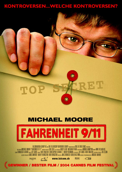 Plakat zum Film: Fahrenheit 9/11