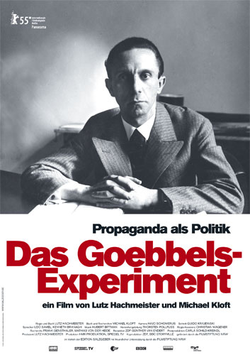 Plakat zum Film: Goebbels-Experiment, Das
