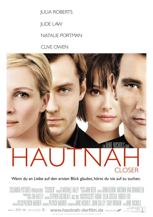 Plakat zum Film: Hautnah