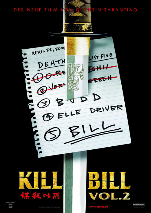 Plakat zum Film: Kill Bill - Vol. 2