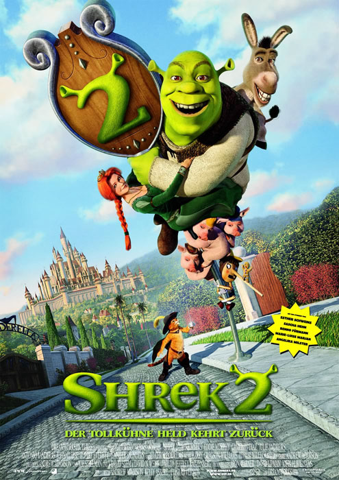 Poster zum Film: Shrek 2 - Der tollkühne Held kehrt zurück Plakat zum Film: Shrek 2 - Der tollkühne Held kehrt zurück