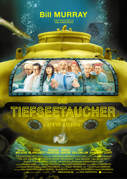 Plakat zum Film: Tiefseetaucher mit Steve Zissou, Die