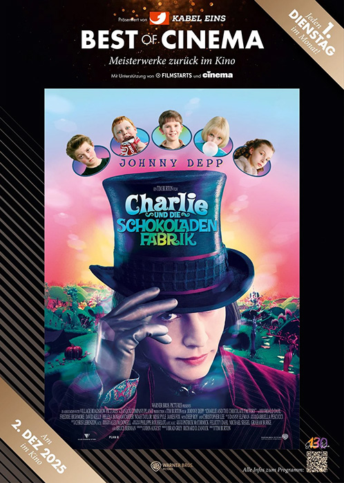 Plakat zum Film: Charlie und die Schokoladenfabrik
