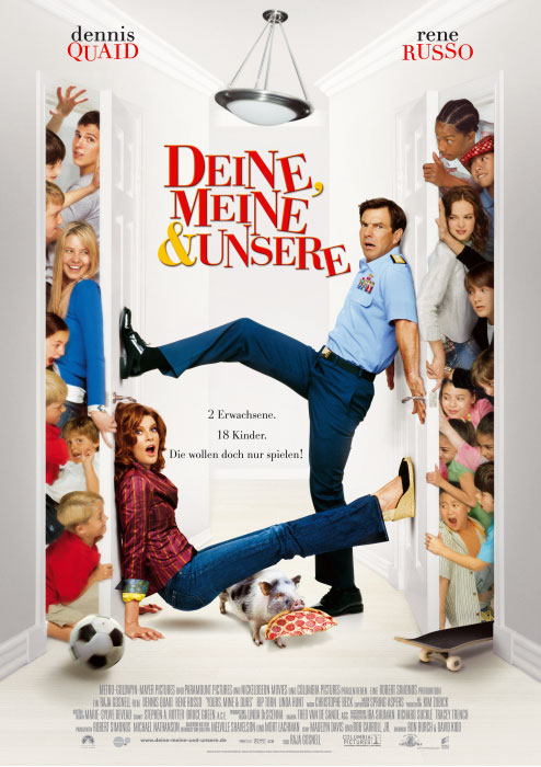 Plakat zum Film: Deine, meine und unsere