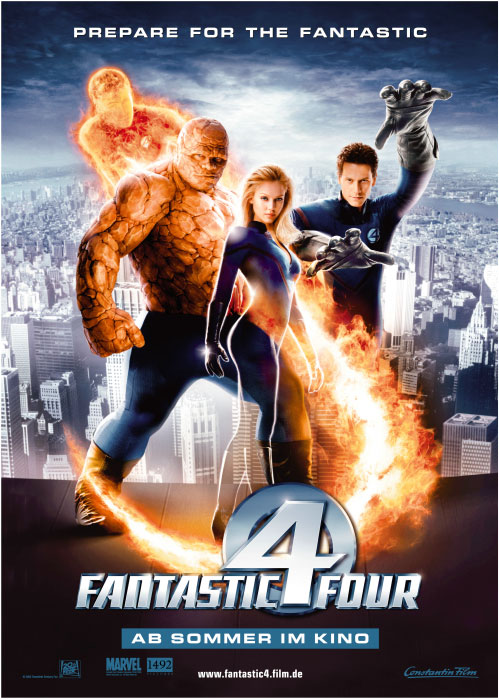Poster zum Film: Fantastic Four Plakat zum Film: Fantastic Four