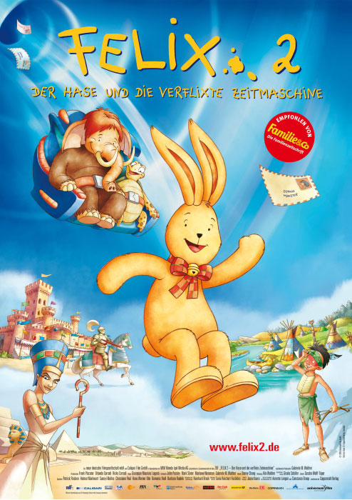 Plakat zum Film: Felix 2 - Der Hase und die verflixte Zeitmaschine